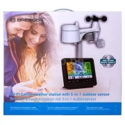 Метеостанция Bresser Wi-Fi 5-в-1 с цветен дисплей, черна 73261 Bresser