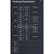 Цифров мултиметър ANENG AN8205C с измерване на температура AN8205C Aneng