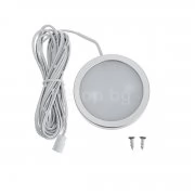 LED лампа, 2.5W, DC12, 6000K, студенобяла, метален корпус BG-608
