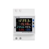 WIFI електромер 100A с цветен дисплей Tuya Smart Life