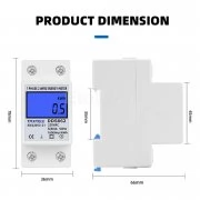Еднотарифен монофазен електромер 80А, 230V 50/60Hz DDS662 Taxnele