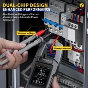 Амперклещи FNIRSI DMC-100, DC AC ток, напрежение, съпротивление, капацитет, диоди и др. DMC-100 FNIRSI