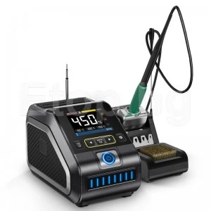 Станция за запояване 200W с прецизно регулиране на температурата 100С-450С