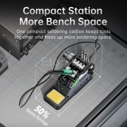 FNIRSI DWS-P2 Max безжична станция за запояване 100W, F210 + F245 DWS-P2-Max Fnirsi