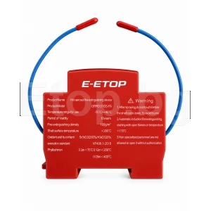 Аерозолен пожарогасител E-ETOP, 1P, за електрически табла, DIN шина