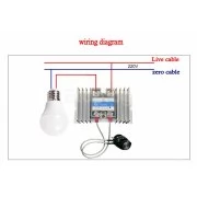 Фазов регулатор на напрежение AC 110V 220V 380V 8000W Димер Фазов регулатор на напрежение AC 110V 220V 380V 8000W Димер FRP8KW380V