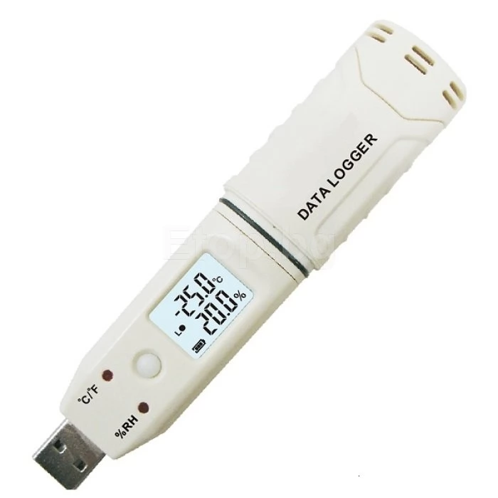 USB регистратор за температура и влажност GM1365