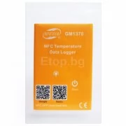 Еднократен температурен регистратор на данни с NFC Еднократен температурен регистратор на данни с NFC GM1370 Benetech