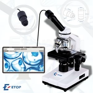 Цифрова камера за окуляр 5mpx, M23.2mm, Plug-in монтаж