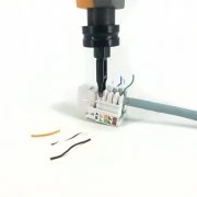 Инструмент за пълно прокарване на проводници Punch down tool HT-324B