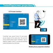 Професионален CCTV тестер за камери IPC-9800ADH Plus с андроид и много екстри IPC-9800ADHPlus