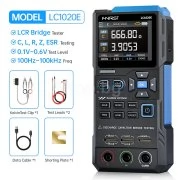 LCR метър 100kHz ESR тестер цифров мост за компоненти LC1020E Fnirsi