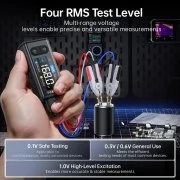 FNIRSI LCR-ST2 тестер за SMD компоненти, измерване на съпротивление, капацитет, индуктивност и ESR до 100kHz LCR-ST2-PLUS Fnirsi