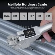 Webster твърдомер за метали, 6 скали за твърдост, HWA, HRE, HRF, HRB, HV, HB LS255