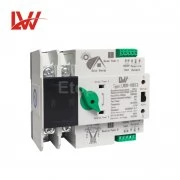 Автоматичен монофазен превключвател мрежа/солар 220V 100A 2P DIN (еврошина) LW2R-100A-2P-PV Lierwei Electrical