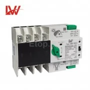 Автоматичен трифазен превключвател мрежа/солар 220V 100A 4P DIN (еврошина) Автоматичен трифазен превключвател мрежа/солар 220V 100A 4P DIN (еврошина) LW2R-100A-4P-PV Lierwei Electrical