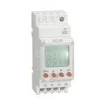 Reletek RD-TPD1 седмичен програмируем таймер AC/DC 24–240V 16A DIN шина