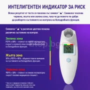 Дигитален спирометър за измерване на PEF и FEV1, при пациенти с астма, COPD и други респираторни проблеми SMPF-3C