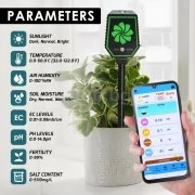 Bluetooth уред за измерване на Ph в почвата, електропроводимост, соленост, плодородие и др. SQM-457