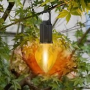 Акумулаторна LED къмпинг лампа, конусна форма, топла жълта светлина Акумулаторна LED къмпинг лампа, конусна форма, топла жълта светлина T03