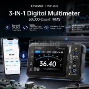 FNIRSI TMP-610S мултиметър, осцилоскоп и сигнал генератор 3 в 1 FNIRSI TMP-610S мултиметър, осцилоскоп и сигнал генератор 3 в 1 TMP-610S Fnirsi
