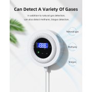 WiFi детектор за изтичане на газ, пропан-бутан, метан, aларма за дома C30W
