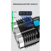 Mощeн LED фенер и странична светлина COB, акумулаторна батерия S-422