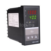 Термоконтролер REX C400 на 220V, терморегулатор -199 до 1372° C , Изход SSR, датчици K, J, Pt100 Digital PID Intelligent Temperature Controller Universal, SSR Output REX-C400SSR