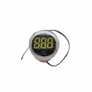 Мини LED цифров термометър, AC 220V, -20-119 °C, бял TW220V