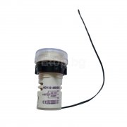 Мини LED цифров термометър, AC 220V, -20-119 °C, бял TW220V