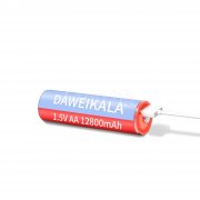 Презареждаема li-ion батерия АА 1.5V, 12800mAh, USB Type C, 2 бр. AA-12800 Daweikala