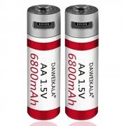 Презареждаема li-ion батерия АА 1.5V, 6800mAh, USB Type C Презареждаема li-ion батерия АА 1.5V, 6800mAh, USB Type C AA-6800