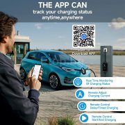 Умна зарядна станция 3.5KW, Type 2 с WiFi / Bluetooth и управление чрез приложение Умна зарядна станция 3.5KW, Type 2 с WiFi / Bluetooth и управление чрез приложение AFEEV