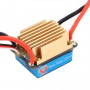 Спийд-контролер за четкови мотори 12V, 320A, 2-3S lipo, влагозащитен ESC320A