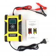 Автомобилно интелигентно зарядно устройство за батерии 12V/12А, 24V/6А за AGM, GEL, Lead-Acid, LiFePO4 батерии Автомобилно интелигентно зарядно устройство за батерии 12V/12А, 24V/6А за AGM, GEL, Lead-Acid, LiFePO4 батерии FBC122412D Foxsur