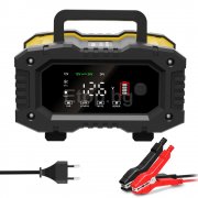 Автомобилно интелигентно зарядно устройство за батерии 12V/10А, 24V/5А за AGM, GEL, Lead-Acid, LiFePO4 батерии FPT-100 Foxsur