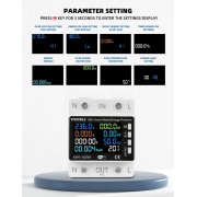 WIFI Интелигентен превключвател, измервател на напрежение и мощност, таймер, защита на напрежението KWS-302WF Taxnele