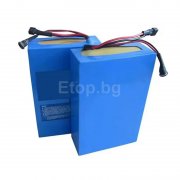 Термосвиваемо фолио PVC 1000Х140X0.1MM, за изолация на батерия, син цвят PVC-140
