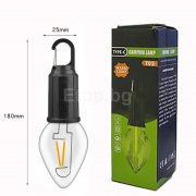 Акумулаторна LED къмпинг лампа, конусна форма, топла жълта светлина Акумулаторна LED къмпинг лампа, конусна форма, топла жълта светлина T03