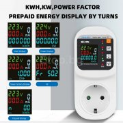 WIFI Контакт с множество защити, електромер и връзка с Tuya TVPS1-16EL Taxnele