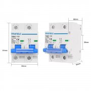 Aвтоматичен прекъсвач (MCB),AC400V, 80A, 2P TXBA1-80/2P Taxnele