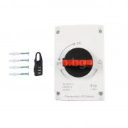 Водоустойчив ключ за фотоволтаици 4P PV DC1200V 32A IP66 без конектори TXPV-40W Taxnele