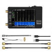 Преносим спектрален анализатор, 2.8-инчов сензорен екран, обхват 100kHz до 960MHz MF/HF/VHF UHF вход TinySA