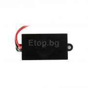Влагоустoйчив волтметър 42 x 24 - червен IP68 VVB-RED