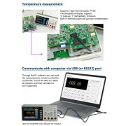 Настолен True RMS мултицет с памет и 3,5-инчов LCD дисплей Настолен True RMS мултицет с памет и 3,5-инчов LCD дисплей XDM1041 OWON
