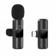 Безжичен микрофон с приемник за Android за предаване на живо, Youtube, TikTok Mic1C E-ETOP