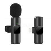 Безжичен микрофон с приемник за Iphone за предаване на живо, Youtube, TikTok Mic1I E-ETOP