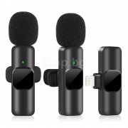 Комплект безжични микрофони с приемник за Iphone за предаване на живо, Youtube, TikTok Mic2I E-ETOP